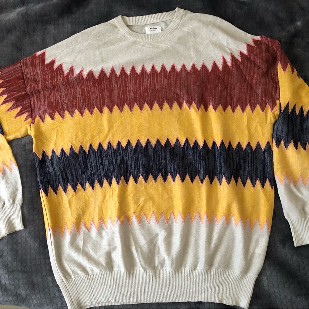 Visvim Zigzag Crewneck Sweater Size 2